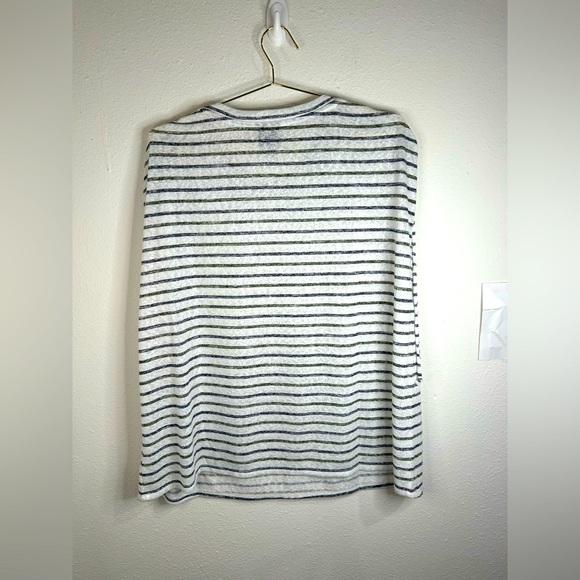 Bobeau 3X Striped Sleeveless Top Plus Size, Soft Stretch Knit, Casual Wear - Picture 6 of 7